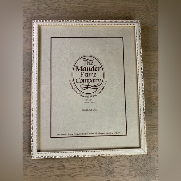 Vintage The Mander Frame Company 10 X‎ 8 Cream Frame NEW - Picture 1 of 8